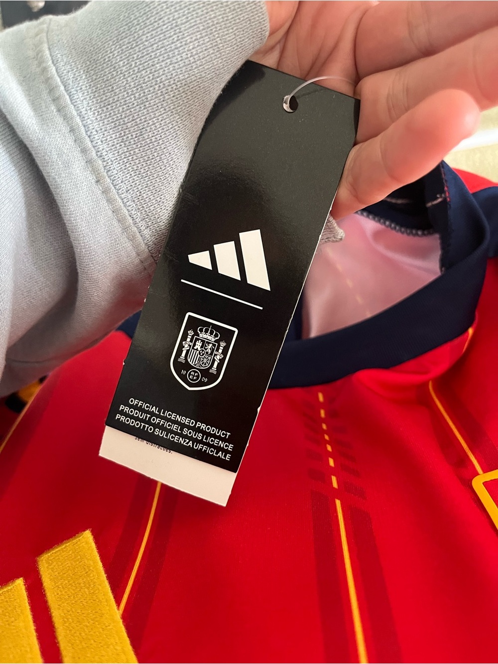 Adidas Spain World Cup Jersey Lamine Yamal Size Large NWT - Picture 7 of 7